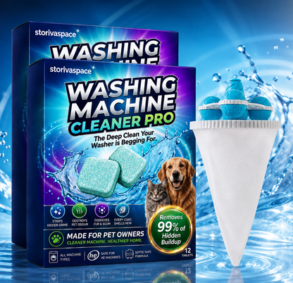 🔥Buy More, Get More — Plus FREE Pet Hair Catchers WASHING MACHINE CLEANER PRO 🔥