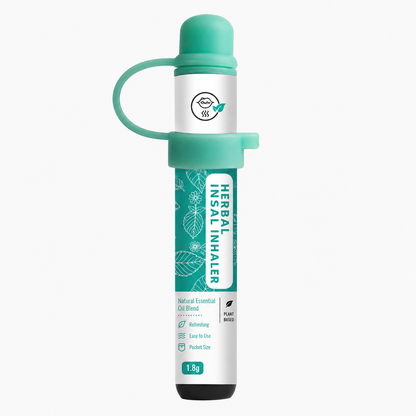 Plant-Based Herbal Nasal Inhaler – 4 Refreshing Scents