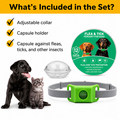 🔥Buy More Get More free Pet flea and tick collars🔥