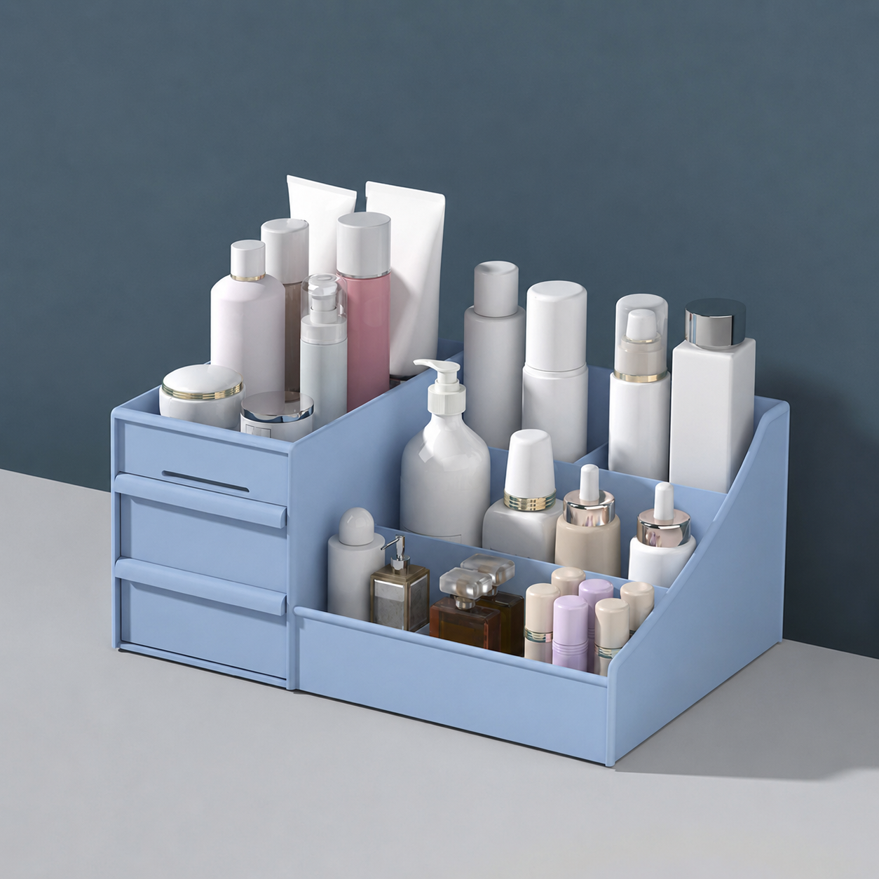 Style Makeup Organizer with Drawers