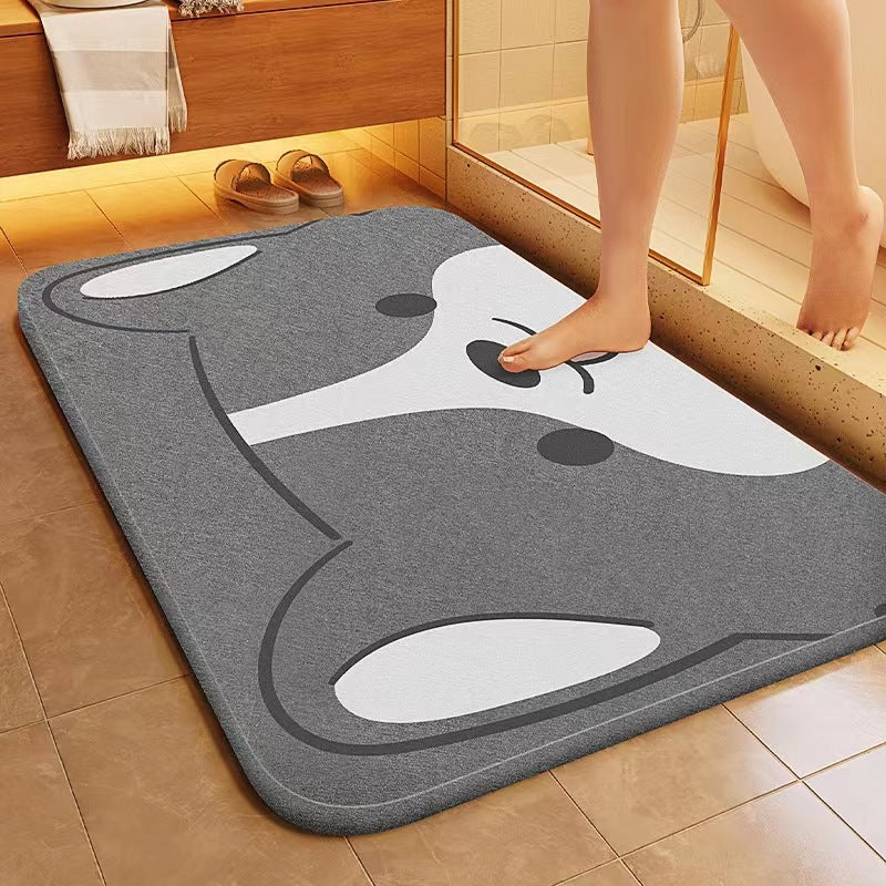 Soft Diatom Mud Quick-Dry Bath Mat