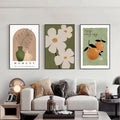 No-Drill 3-Panel Modern Wall Art Set