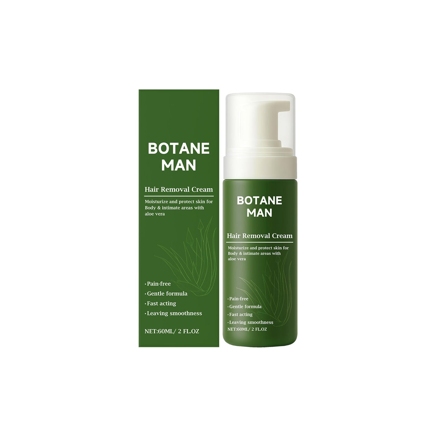 Gentle and Nourishing Depilation Mousse