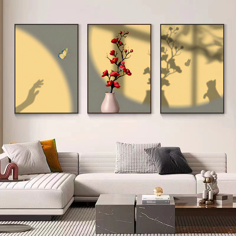 No-Drill 3-Panel Modern Wall Art Set