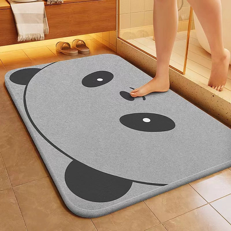 Soft Diatom Mud Quick-Dry Bath Mat
