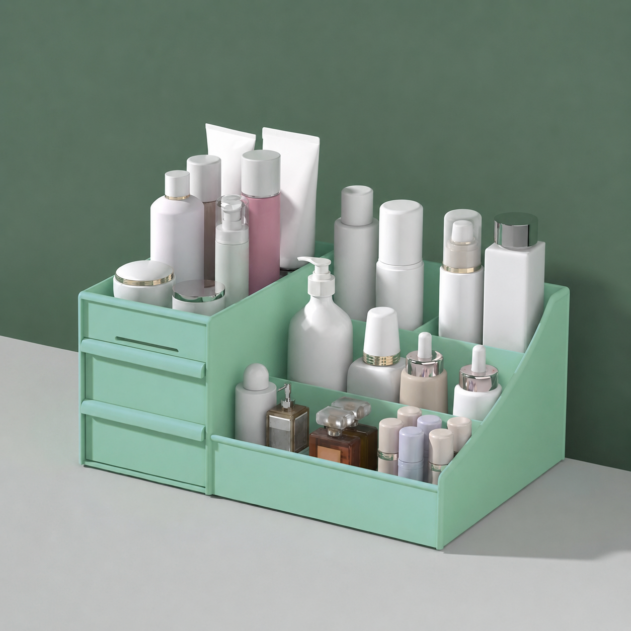 Style Makeup Organizer with Drawers