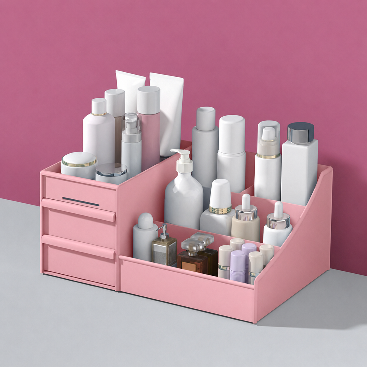 Style Makeup Organizer with Drawers
