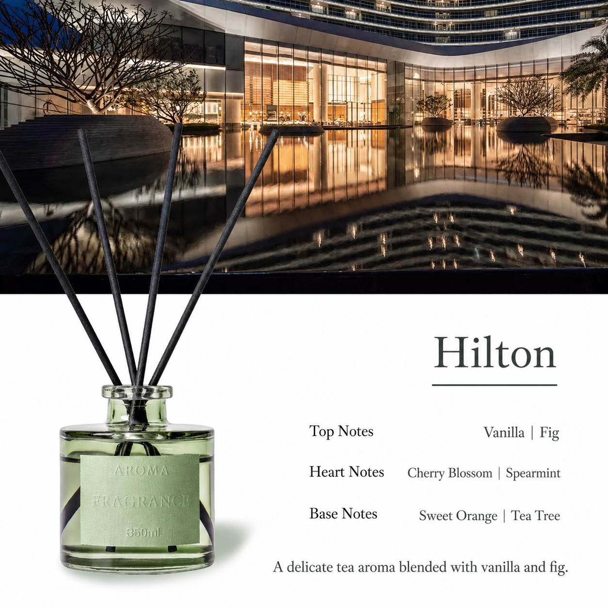 Flame-Free Reed Diffuser