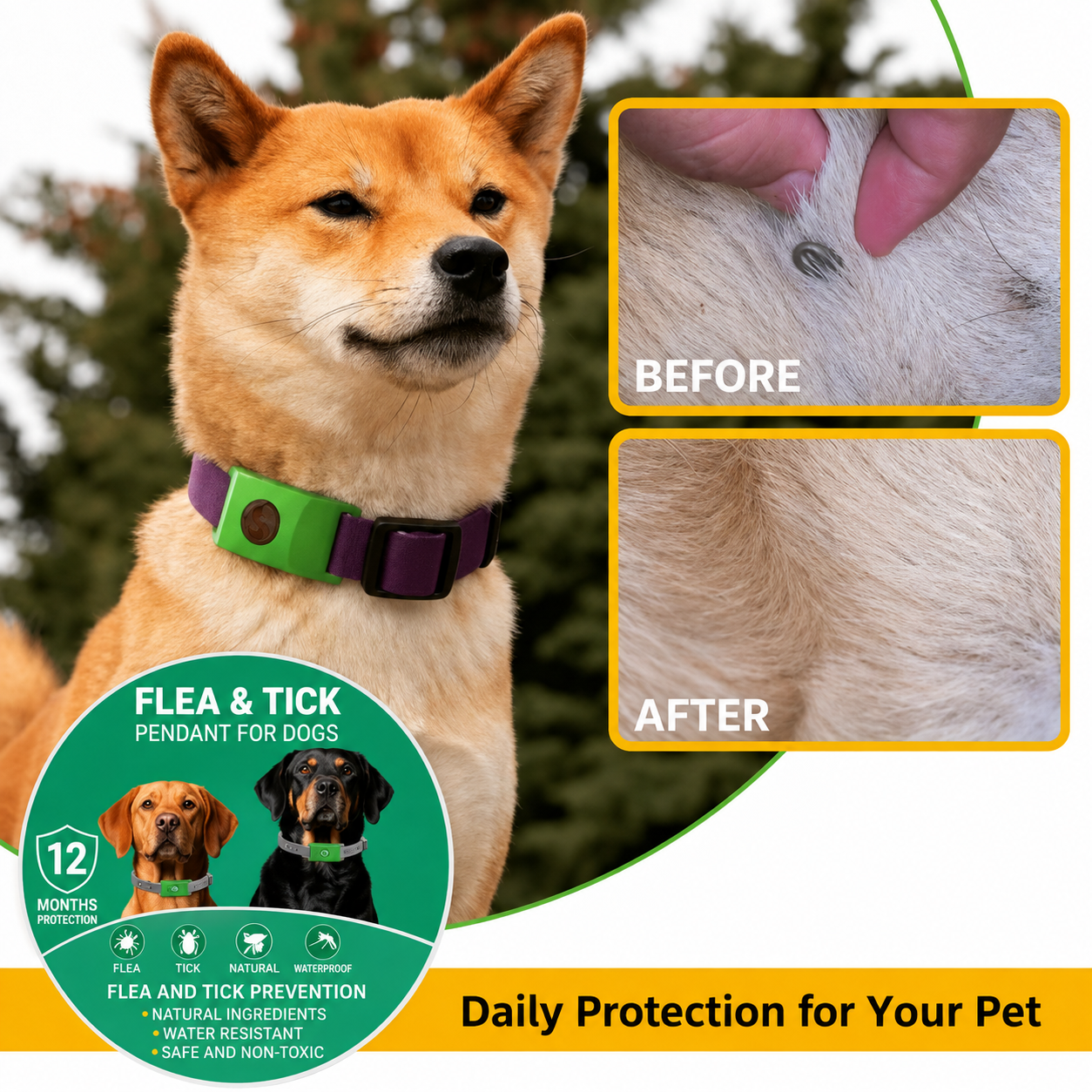🔥Buy More Get More free Pet flea and tick collars🔥