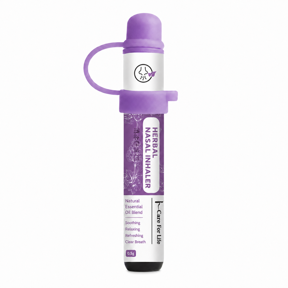 Plant-Based Herbal Nasal Inhaler – 4 Refreshing Scents