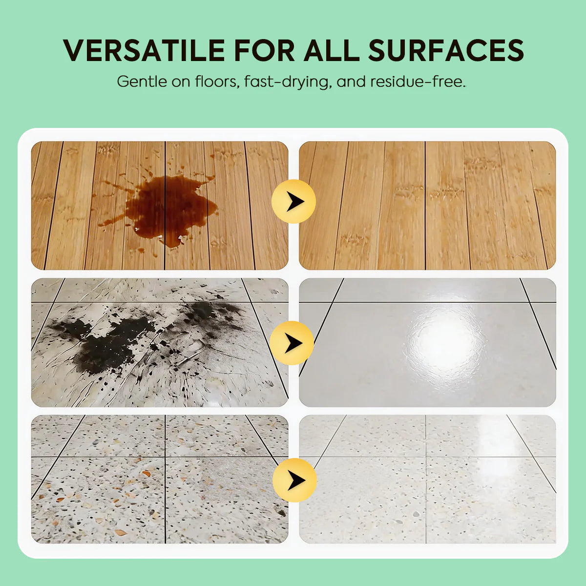Efficient Floor Cleaning Tablets (Lemon Scent)